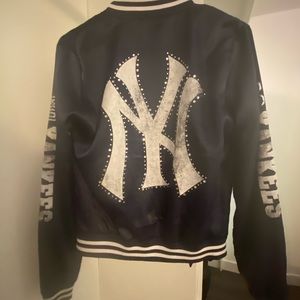 Navy PINK Yankee Jacket. Limited Edition!!